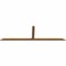 Ekena Millwork Portland Smooth Timber Gable Bracket, Western Red Cedar, 96"W x 28"H x 1 1/2"D x 3 1/2"F, 7/12 Pitch GBW096X28X0204POR00SWR - alternate 4